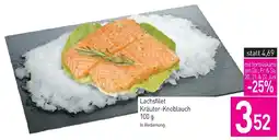 Sutterlüty Lachsfilet Kräuter-Knoblauch 100g Angebot