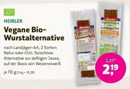 Denn's Biomarkt Vegane Bio- Wurstalternative 70g Angebot