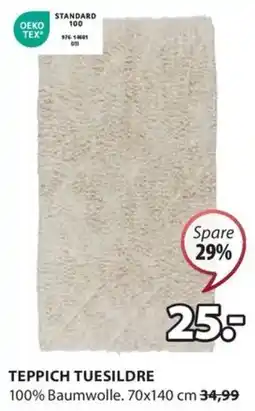JYSK TEPPICH TUESILDRE Angebot