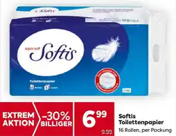 Billa Softis Toilettenpapier 16 Rollen Angebot