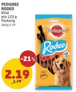 PENNY PEDIGREE RODEO Rind 123g Angebot