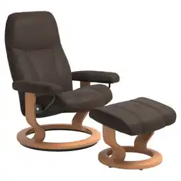 XXXLutz Relaxsesselset in Leder Braun Angebot