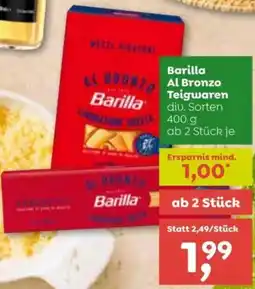 ADEG Barilla Al Bronzo Teigwaren diu. Sorten 400 g Angebot