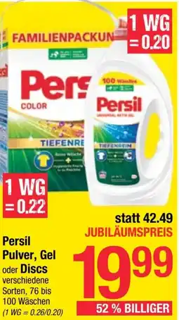 Maximarkt Persil Pulver, Gel oder Discs Angebot