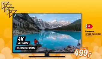 Expert Panasonic 43" LED-TV Angebot