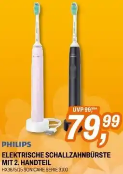 Expert ELEKTRISCHE SCHALLZAHNBÜRSTE MIT 2. HANDTEIL Angebot