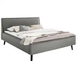 XXXLutz Polsterbett 140/200 cm in Hellgrau Angebot