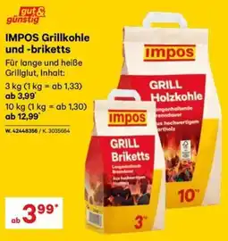 Lagerhaus Graz Land IMPOS Grillkohle und -briketts Angebot