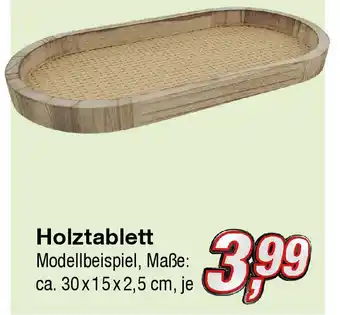 KiK Holztablett Angebot