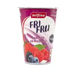 Hofer Milfina Fri Fru versch. Sorten HOFER 200 Gramm 1 Becher Angebot