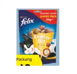 Hofer Purina Felix Knabbermix HOFER 330 Gramm 1 Packung Angebot