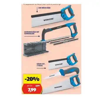 Hofer Workzone Sägen Set versch. Sorten HOFER 1 Set Angebot