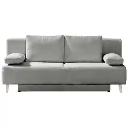 XXXLutz Schlafsofa in Kord Hellgrau Angebot