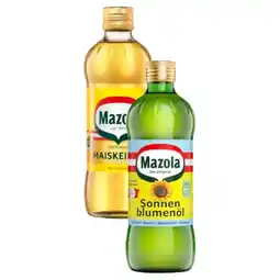 Sutterlüty Mazola Maiskeim-, Sonnenblumen- oder Rapsöl Sutterlüty 0.50 Liter 1 Flasche Angebot