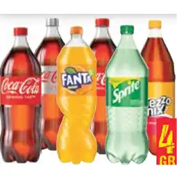 Maximarkt Coca-Cola , Coca-Cola light, Coca-Cola Zero, Fanta verschiedene Sorten, Sprite oder Mezzo Mix Maximarkt 1.50 Liter 1 Flasche Angebot
