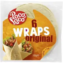 MPreis Poco Loco Wraps MPREIS 370 Gramm 1 Packung Angebot