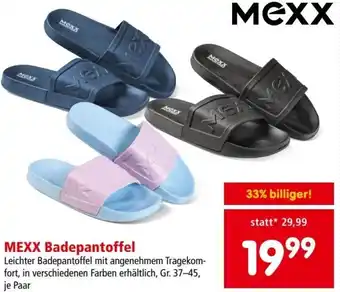 Interspar MEXX Badepantoffel Angebot