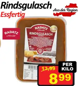 Wurstico Rindsgulasch Essfertig Angebot
