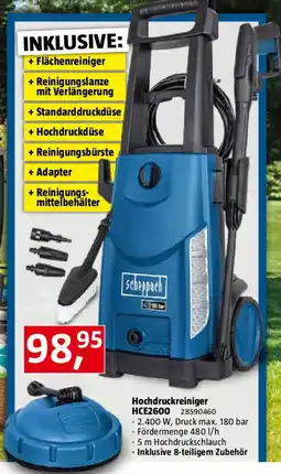 Bauhaus Hochdruckreiniger HCE2600 Angebot
