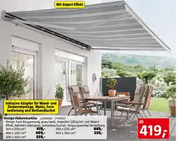 Bauhaus Sunfun Hülsenmarkise 300x250cm Angebot