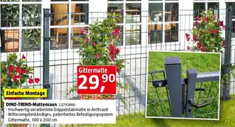 Bauhaus DINO-TREND-Mattenzaun Angebot