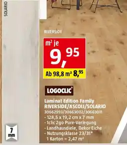 Bauhaus Laminat Edition Family SOLARIO Angebot