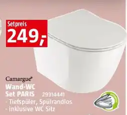 Bauhaus Camargue Wand-WC Set PARIS Angebot