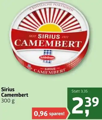 ADEG Sirius Camembert 300 g Angebot