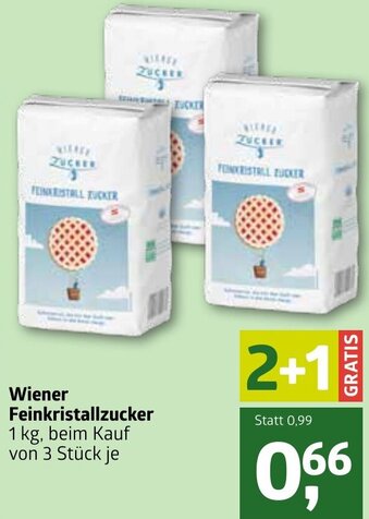 ADEG Wiener Feinkristallzucker 1Kg Angebot