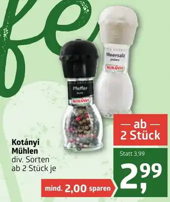 ADEG Kotanyi Mühlen Angebot