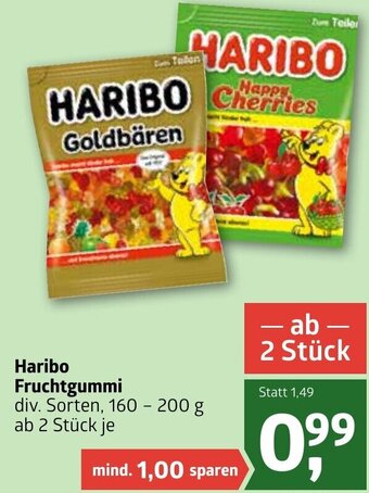 ADEG Haribo Fruchtgummi 160-200 g Angebot