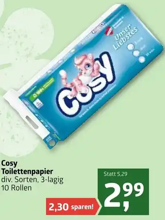 ADEG Cosy Toilettenpapier 10 Rollen Angebot