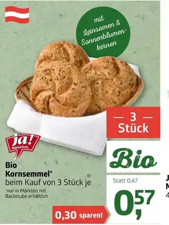 ADEG Bio Kornsemmel 3 Stück Angebot