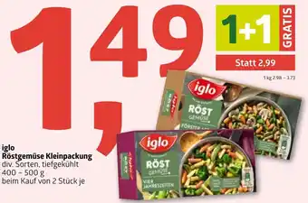 ADEG Iglo Röstgemüse Kleinpackung 400-500 g Angebot
