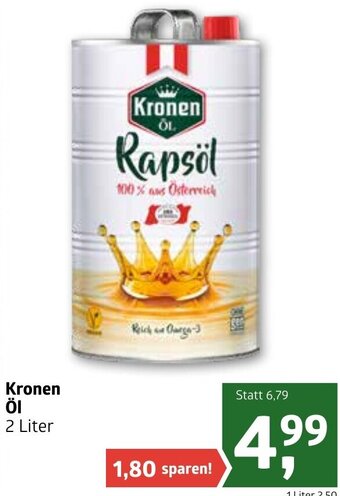 ADEG Kronen Öl 2 Liter Angebot