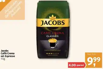 ADEG Jacobs Caffè Crema Od. Espresso 1Kg Angebot