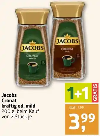 ADEG Jacobs Cronat Kräftig Od. Mild 200 g Angebot