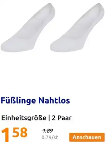 Action Füßlinge Nahtlos Angebot