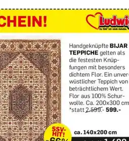Möbel Ludwig Handgeknüpfter Teppich Angebot