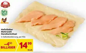 Billa Hofstädter Mehrwohl Hendlschnitzel Angebot