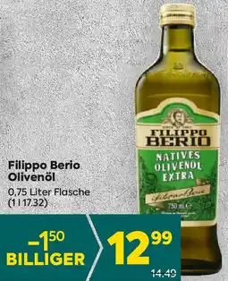 Billa Filippo Berio Olivenöl 0.75 Liter Angebot