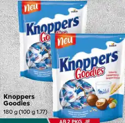 Billa Knoppers Goodies 180g Angebot