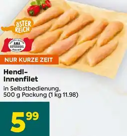 Billa Hendl- Innenfilet Angebot