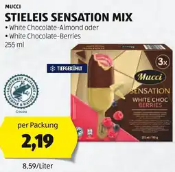 Hofer MUCCI STIELEIS SENSATION MIX 255ml Angebot