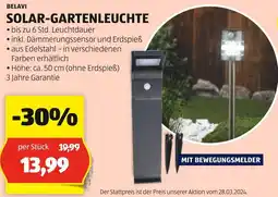 Hofer BELAVI SOLAR-GARTENLEUCHTE Angebot