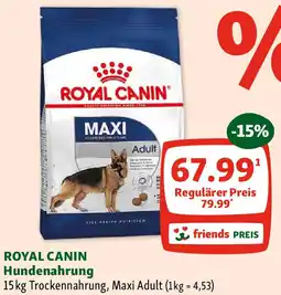 Fressnapf ROYAL CANIN Hundenahrung 15kg Angebot