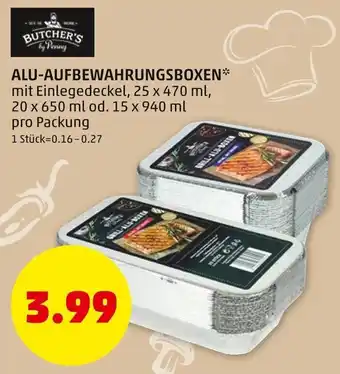 PENNY Alu-Aufbewahrungsboxen 25x470 ml Angebot