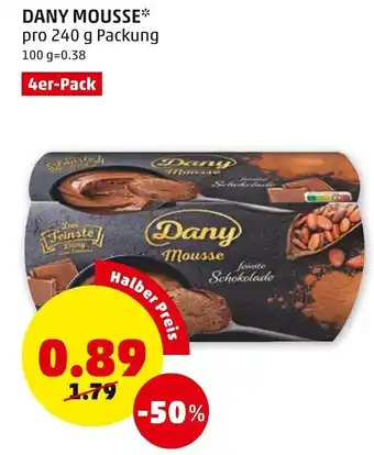 PENNY Dany Mousse 240 g Angebot