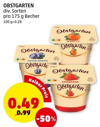 PENNY Obstgarten 175 g Angebot