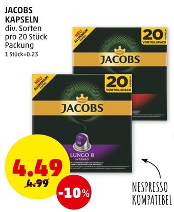 PENNY Jacobs Kapseln Angebot